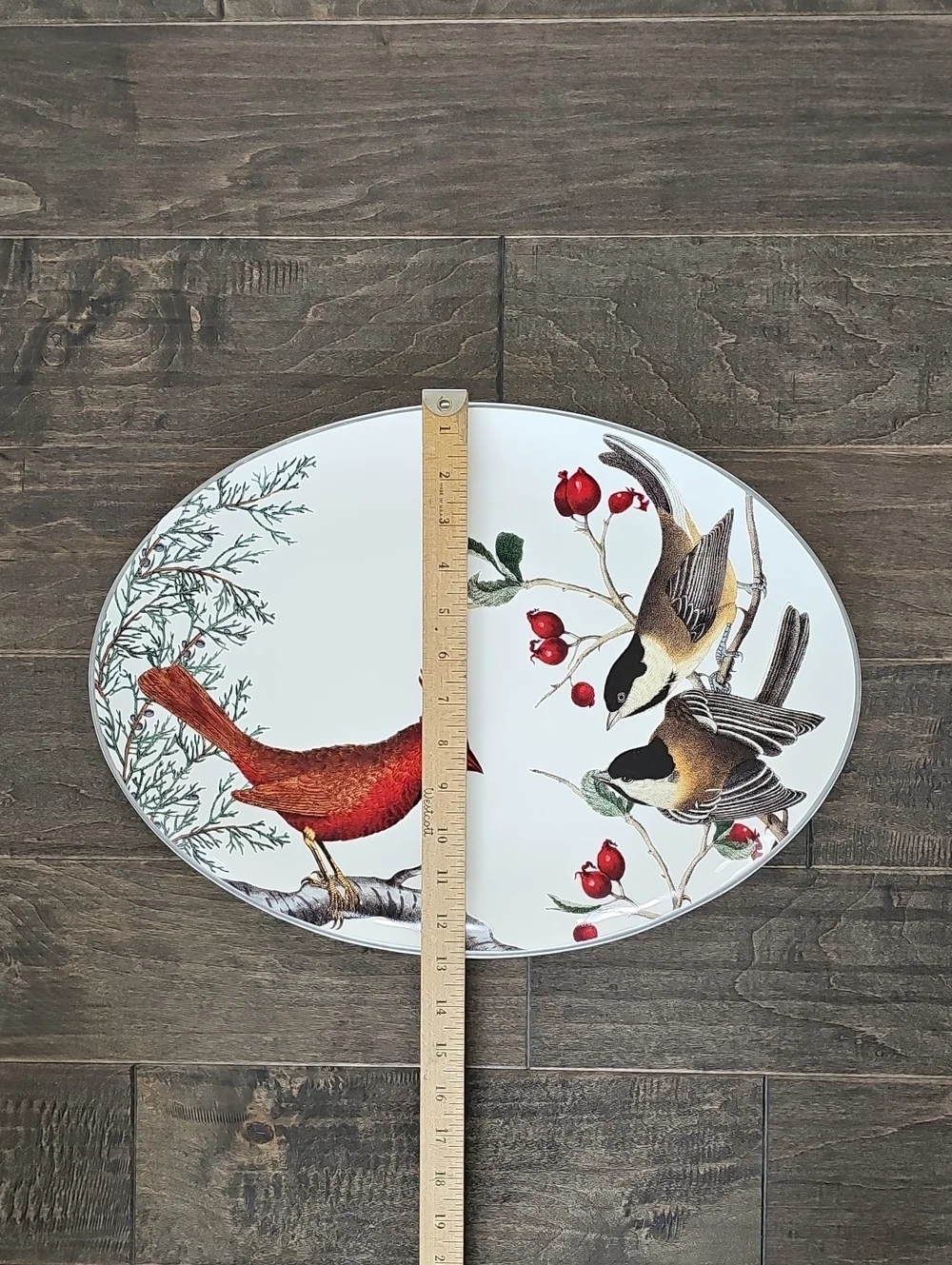 Beautiful and Charming Pottery Barn Cardinal Decorative Platter